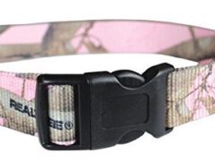 OmniPet Realtree APC Kwik Klip Dog Collars, Pink Camouflage