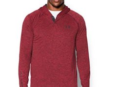 Under Armour Men's Tech Popover Hoodie, Red (600), Large