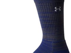 Under Armour Mens Twist Tech Crew, Royal/Graphite, Medium